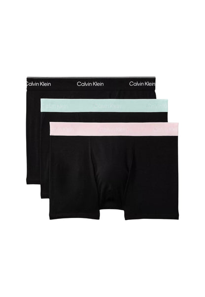 Calvin Klein Underwear Intimo Uomo Calvin Klein Underwear DARTED TRUNK 3PK black  black