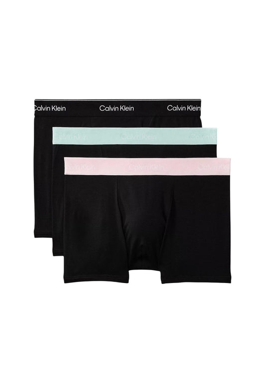 Calvin Klein Underwear Intimo Uomo Calvin Klein Underwear DARTED TRUNK 3PK black  black