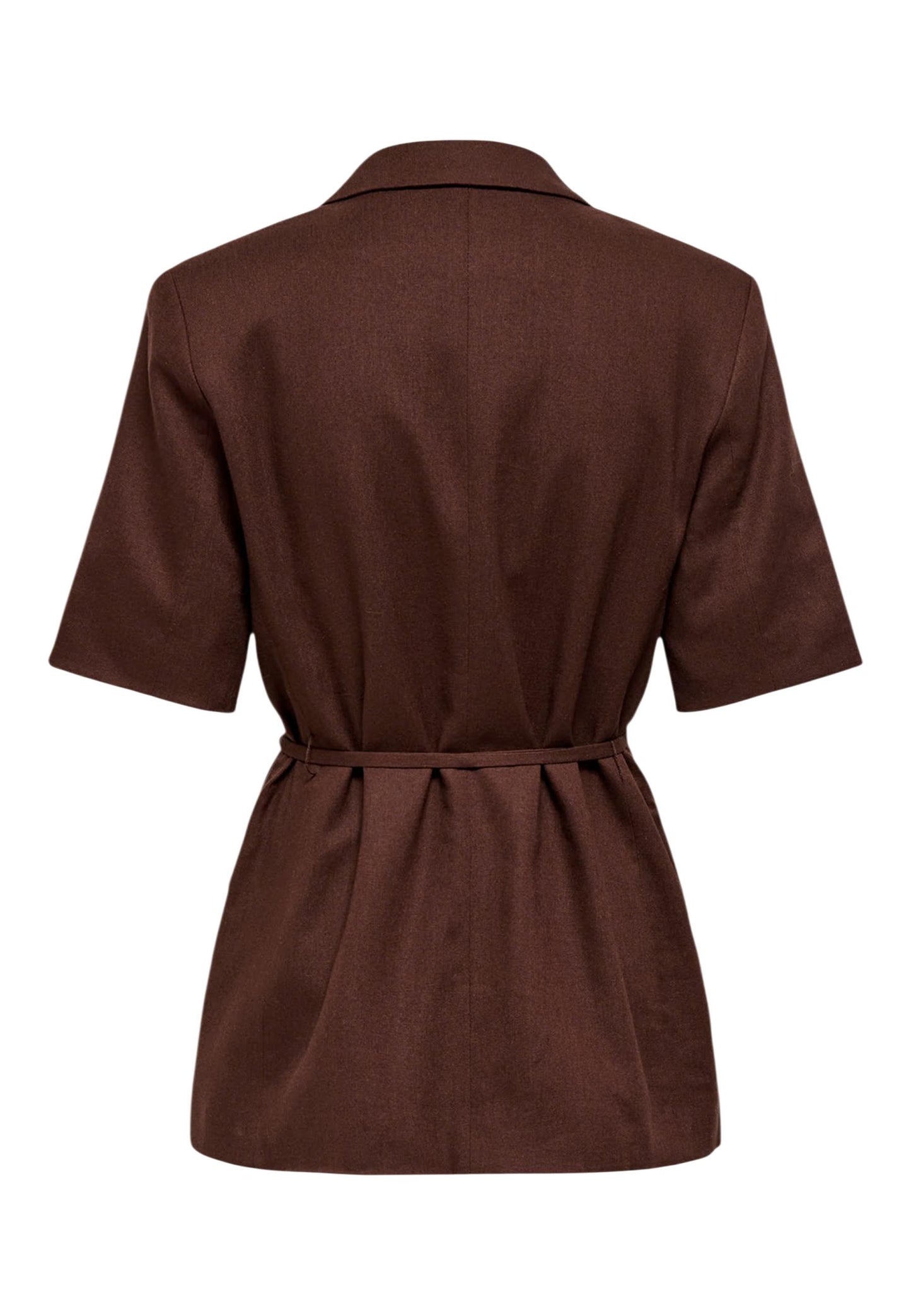 Jacqueline De Yong Giacca Donna Jacqueline De Yong Jdynaomi Linen S/S Belt Blazer Tlr brown  brown