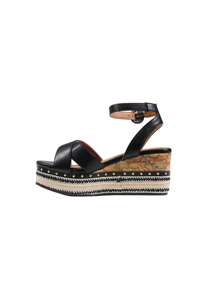Alviero Martini Prima Classe Sandali Donna Alviero Martini Prima Classe WEDGE H80 black  black
