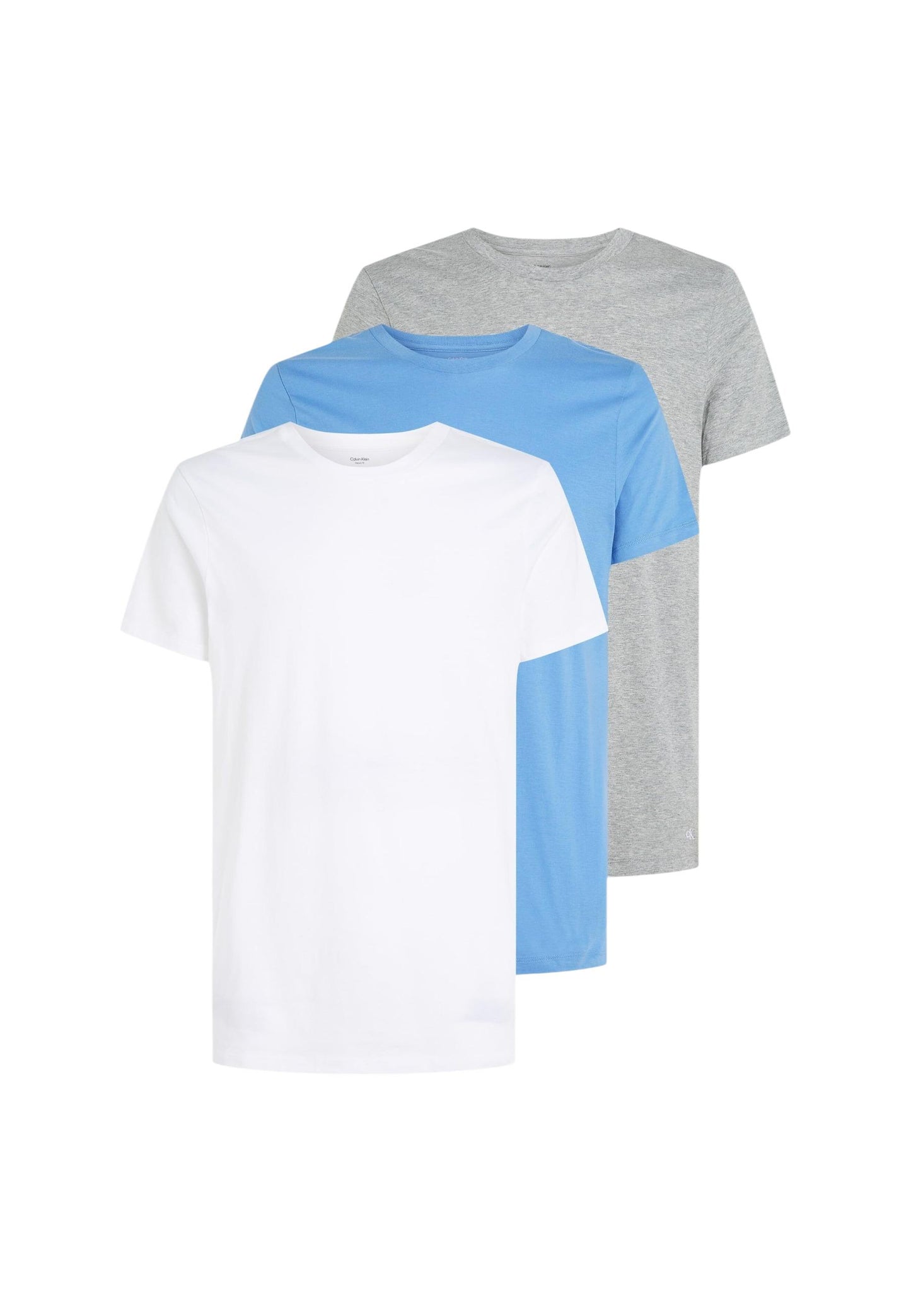 Calvin Klein Underwear Intimo Uomo Calvin Klein Underwear S/S CREW NECK 3PK white  white