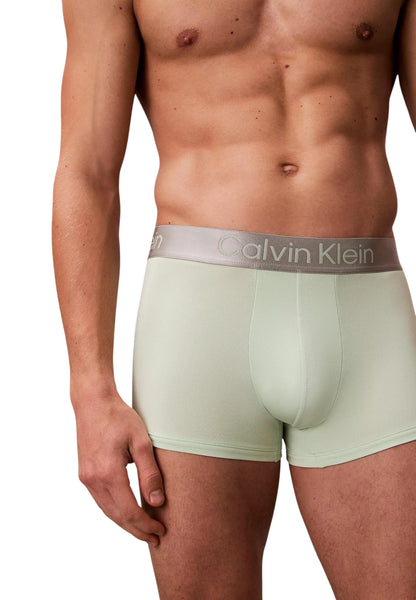 Calvin Klein Underwear Intimo Uomo Calvin Klein Underwear Trunk 3pk green  green