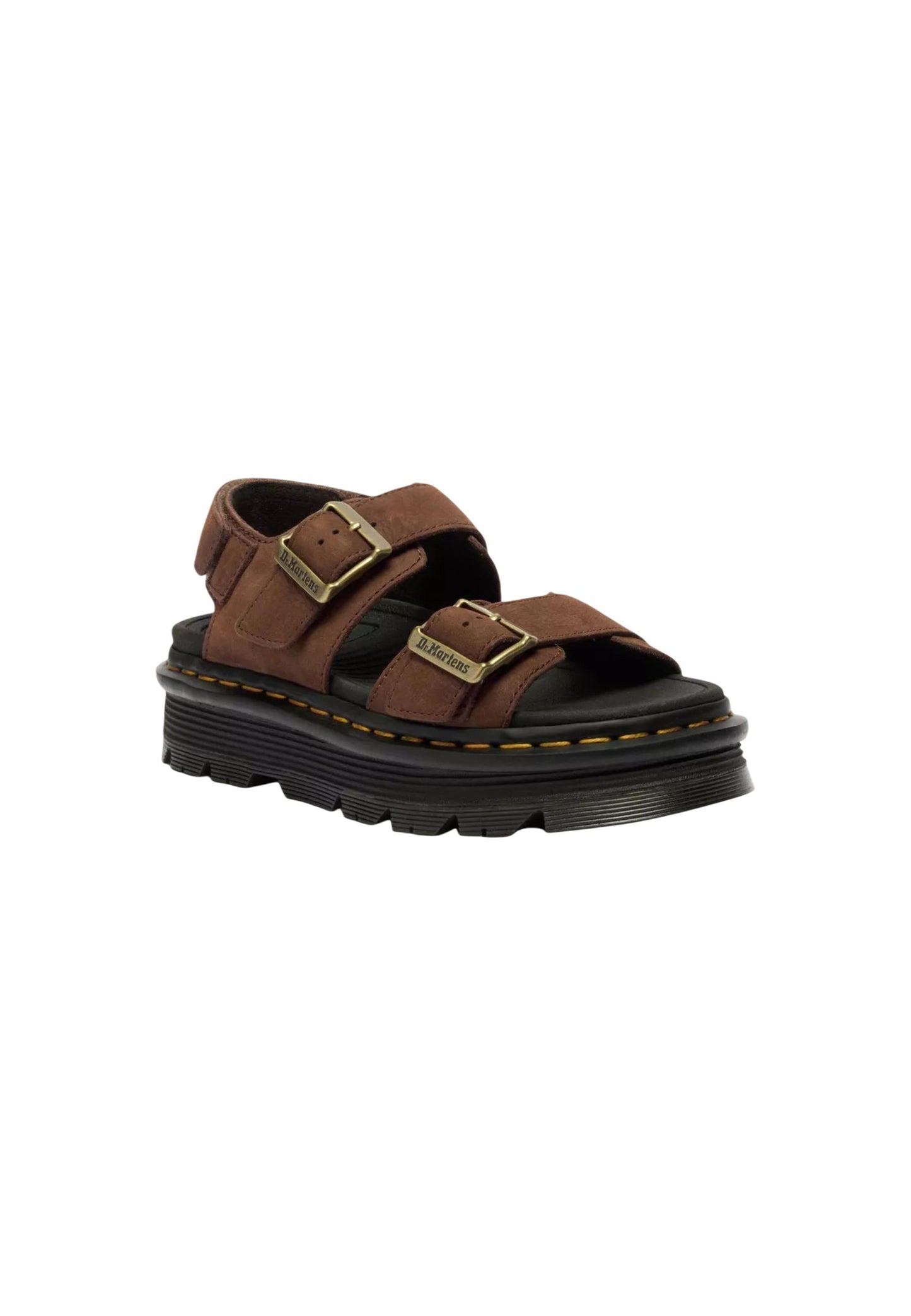 Dr. Martens Sandali Donna Dr. Martens Zebzag Sandal Sepia Brown Tumbled Nubuck brown  brown