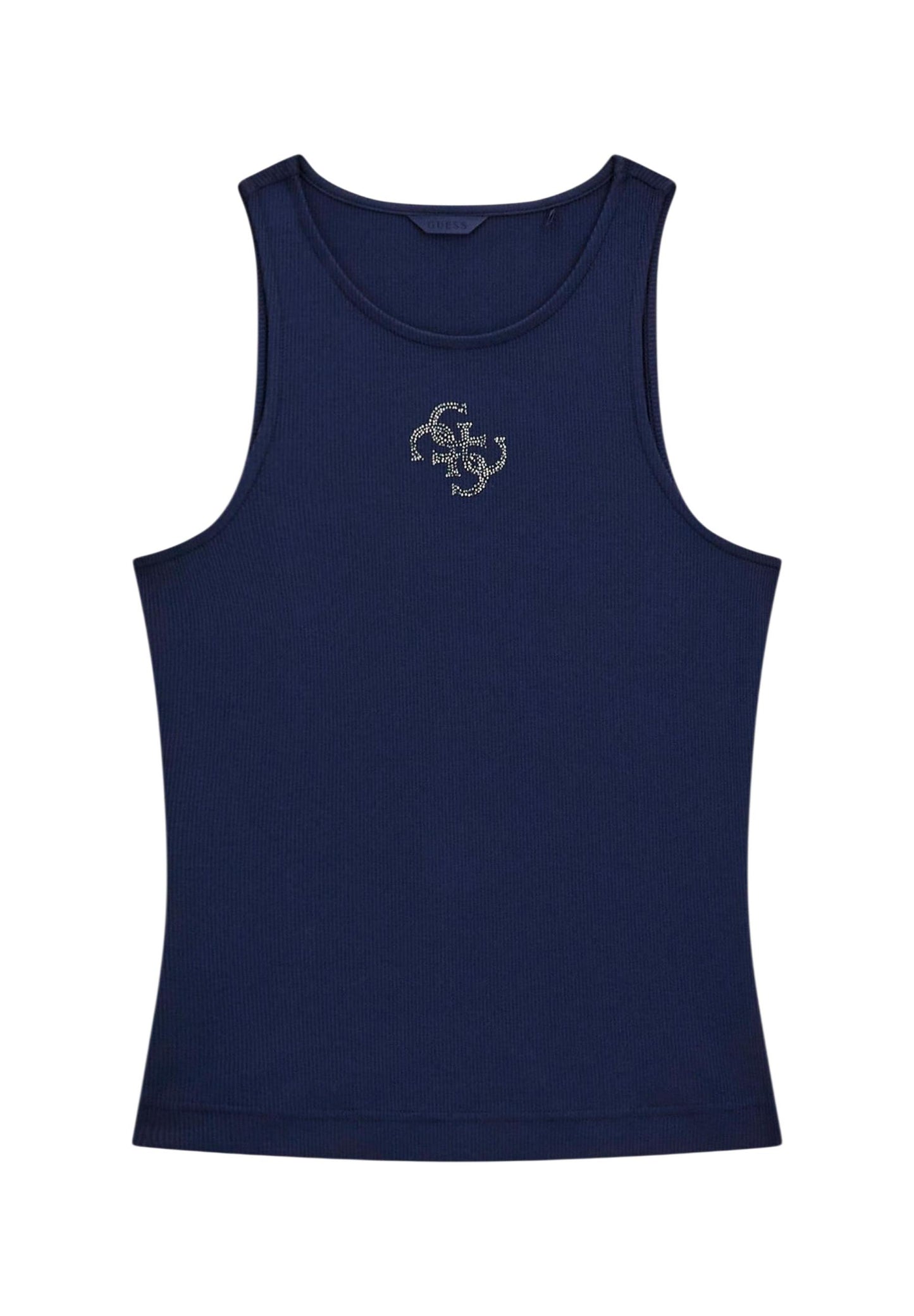 Guess Canotta Donna Guess SL ROUND NK GUENDALINA TOP blue  blue