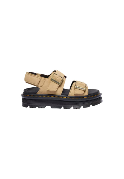 Dr. Martens Sandali Donna Dr. Martens Zebzag Sandal Savannah Tan Eh Suede beige  beige