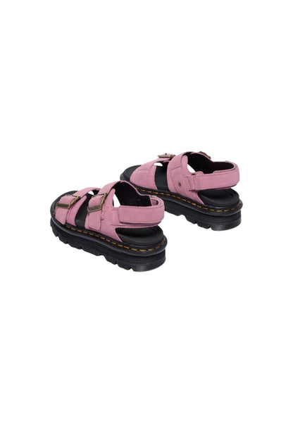 Dr. Martens Sandali Donna Dr. Martens Zebzag Sandal Dusty Rose Eh Suede pink  pink
