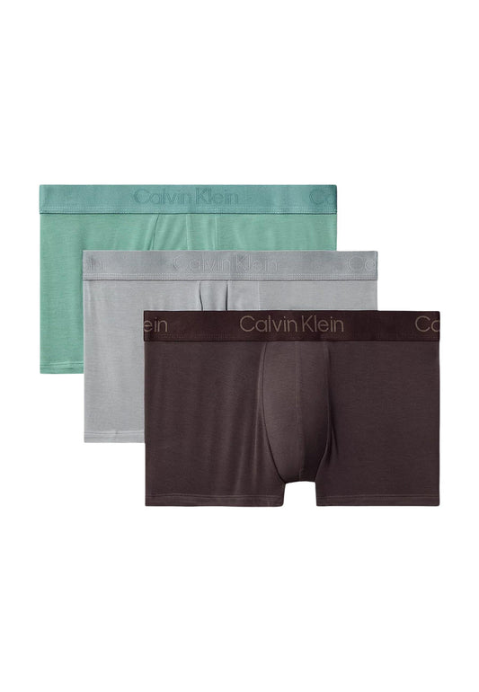 Calvin Klein Underwear Intimo Uomo Calvin Klein Underwear DARTED TRUNK 3PK grey  grey