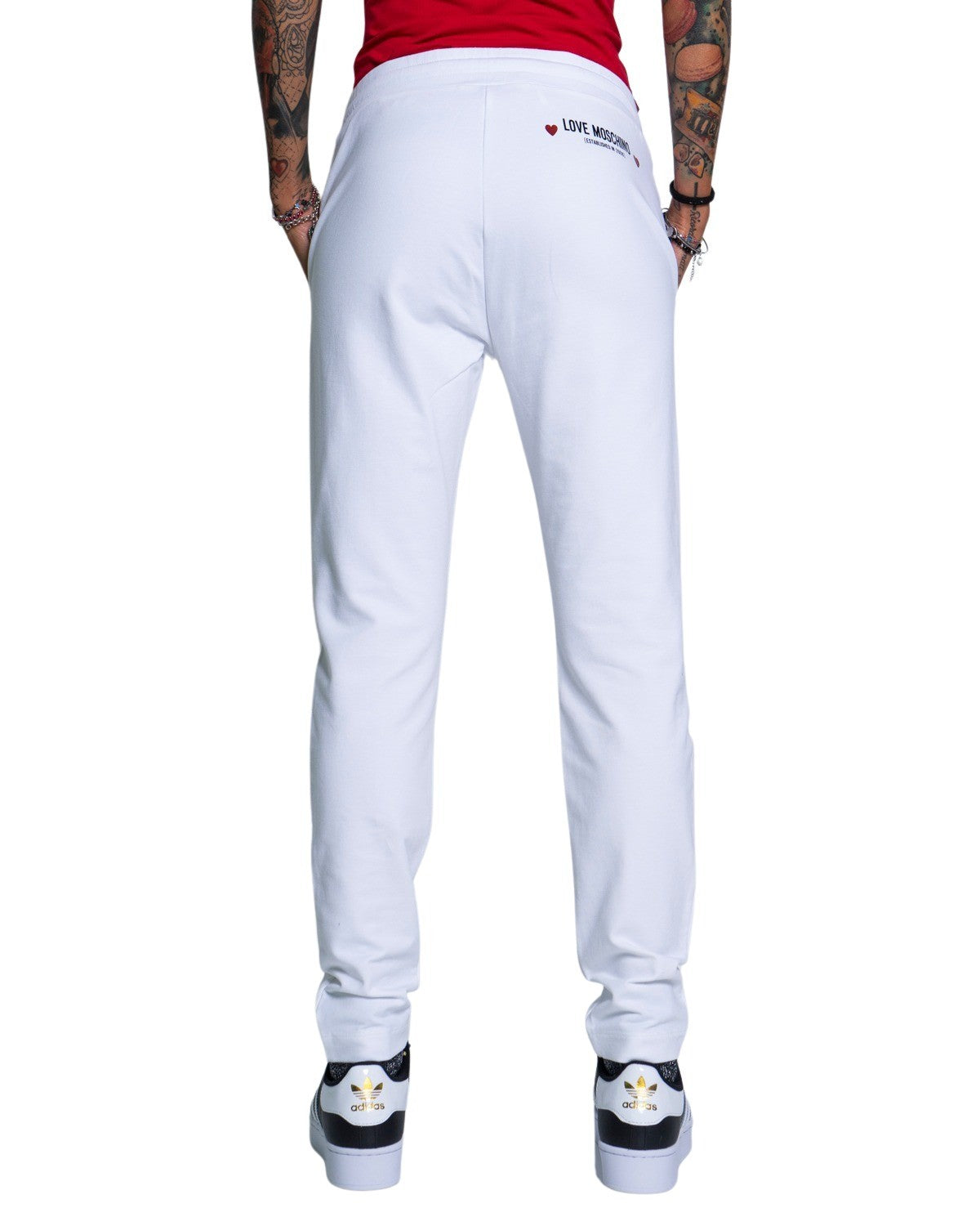 Love Moschino Pantaloni Donna Love Moschino W151303E2180 white  white