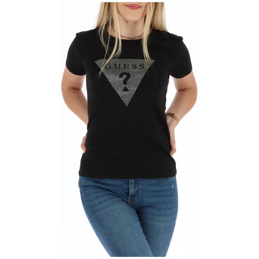 Guess T-Shirt Donna Guess Q1OI03KAOF0 black  black