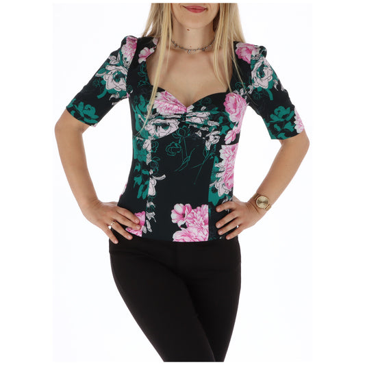 Guess Top Donna Guess W0YH47WCUL0 black  black