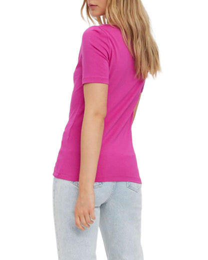Vero Moda T-Shirt Donna Vero Moda 10231753 fuchsia  fuchsia