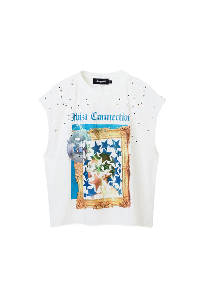 Camiseta de tirantes para mujer Desigual
