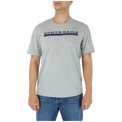 North Sails T-Shirt Uomo North Sails 902404 grey  Grigio