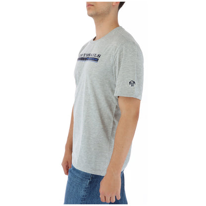 North Sails T-Shirt Uomo North Sails 902404 grey  Grigio