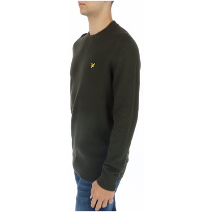 Lyle & Scott Maglia Uomo Lyle & Scott KN1907V green  Verde