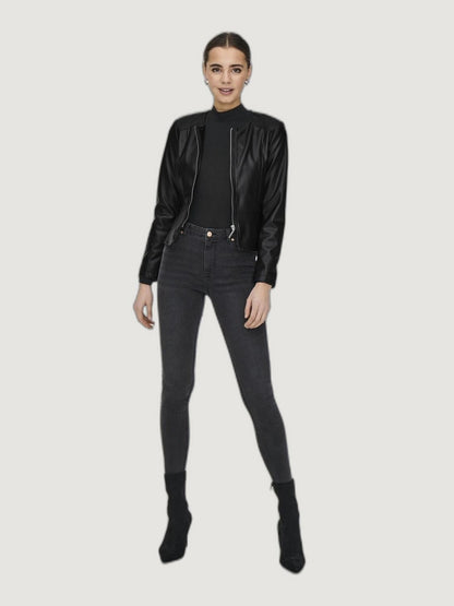 Only Giubbotto Donna Only 15242271 black  Nero