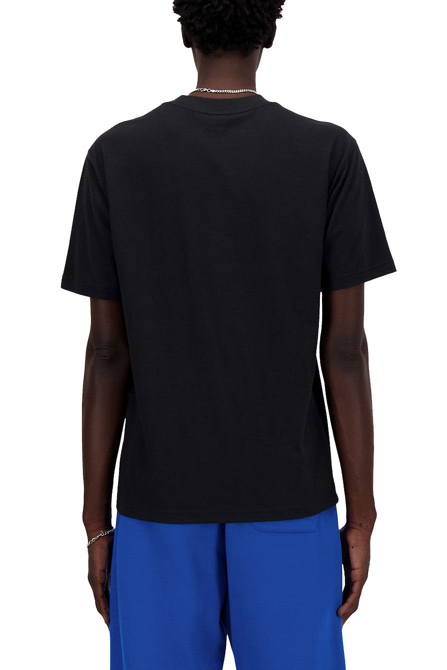 New Balance T-Shirt Uomo New Balance MT41509 black  Nero