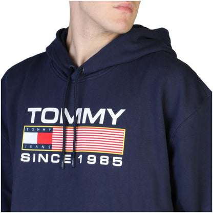 Tommy Hilfiger Jeans Felpa Uomo Tommy Hilfiger Jeans DM0DM15009 blue  Blu