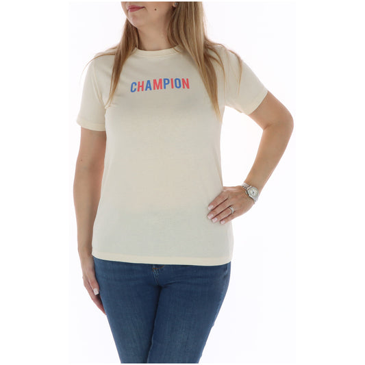 Champion T-Shirt Donna Champion 115993 beige  Beige