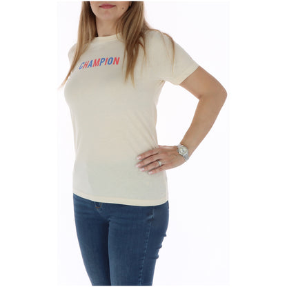 Champion T-Shirt Donna Champion 115993 beige  Beige