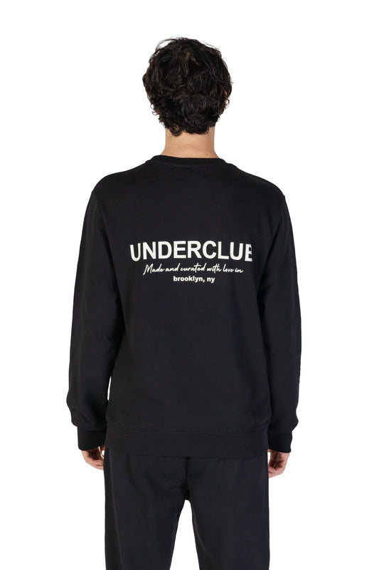 Underclub Felpa Uomo Underclub 24IUC80126 black  Nero